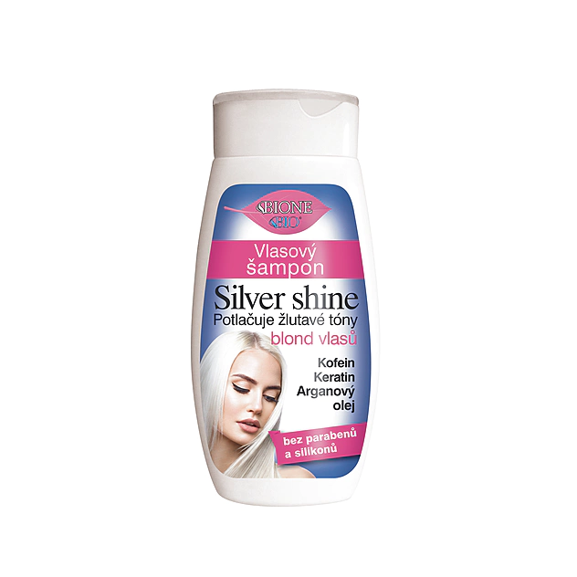 BC BIO Silver shine vlasový šampón 260ml