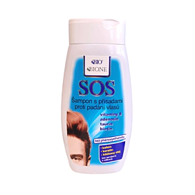 BC BIO SOS Pánsky šampón s prísadami proti vypadávaniu vlasov 260ml