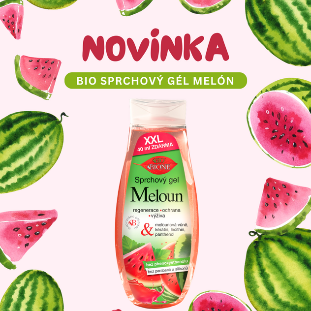 BC BIO Sprchový gél Melón XXL 300 ml