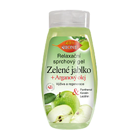 BC BIO Sprchový relaxačný gél Zelené jablko 260 ml BC BIO Sprchový relaxačný gél Zelené jablko 260 ml