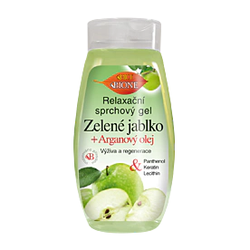 BC BIO Sprchový relaxačný gél Zelené jablko 260 ml