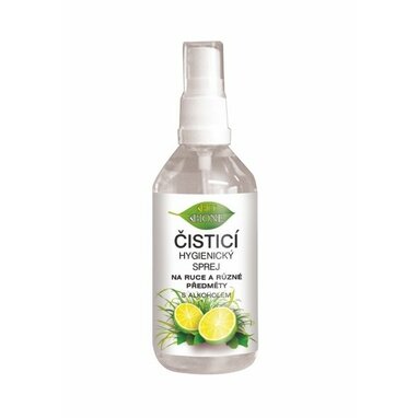 BC BIO Sprej na ruky hygienický antibakteriálny Lemon 100 ml