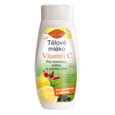 BC BIO Vitamín C Telové mlieko 400ml