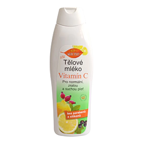 BC BIO Vitamín C Telové mlieko 500ml BC BIO Vitamín C Telové mlieko 500ml