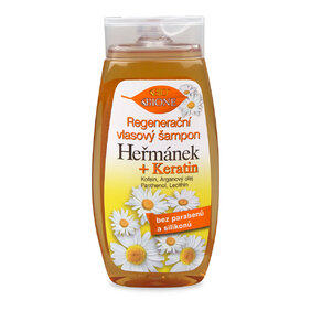 BC BIO Vlasový šampón Harmanček + Keratín 260 ml