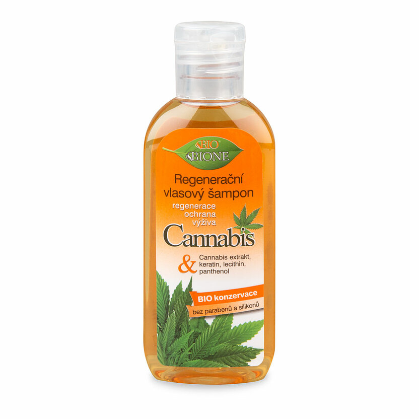 BC BIONE Cestovný šampón BIO - cannabis 80 ml