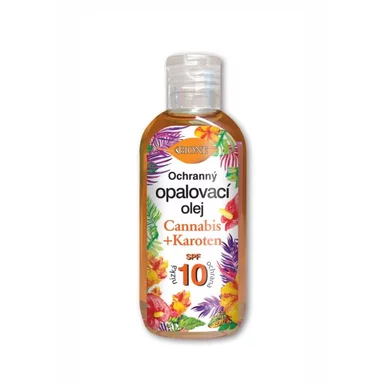 BC O BIONE Ochranný opaľovací olej SPF 10 Cannabis Karotén 100 ml BC O BIONE Ochranný opaľovací olej SPF 10 Cannabis Karotén 100 ml