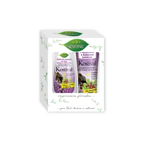 BIO Darčeková kazeta Cannabis (konský bylinný balzam s kostihojom+kostihoj sprej) BIO Darčeková kazeta Cannabis (konský bylinný balzam s kostihojom+kostihoj sprej)