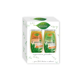 BIO Darčeková kazeta Cannabis (šampón + sprchový gél) BIO Darčeková kazeta Cannabis (šampón + sprchový gél)