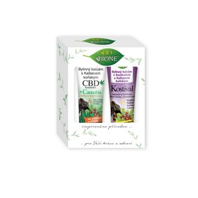 BIO Darčeková kazeta CBD (Konský balzam CBD + Konský balzam kostihoj)