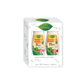 BIO Darčeková kazeta Pivná (Regeneračný šampón + kondicionér s chmeľom)
