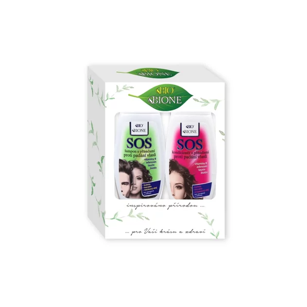 BIO Darčeková kazeta SOS (šampón + kondicionér)