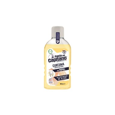 C BIO Ústna voda Pasta del Capitano Curcuma + propolis 400 ml