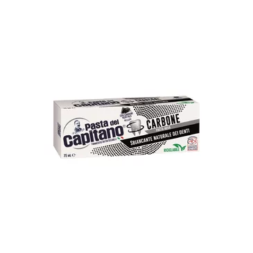 C BIO Zubná pasta del Capitano Carbone 75 ml C BIO Zubná pasta del Capitano Carbone 75 ml
