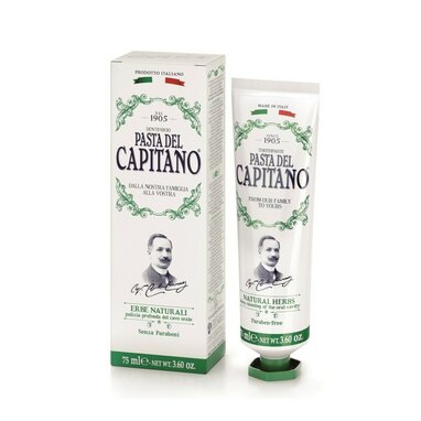 C CAPITANO Zubná pasta 1905 Natural Herb 75 ml