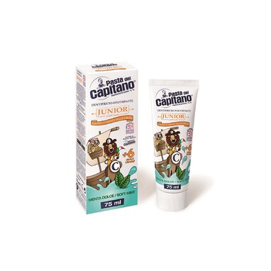 C Junior Zubná pasta Soft mint del Capitano od 6 rokov 75 ml