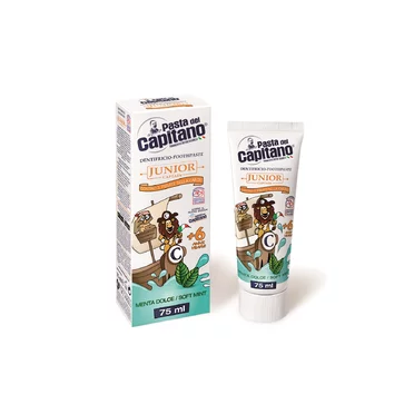 C Junior Zubná pasta Soft mint del Capitano od 6 rokov 75 ml C Junior Zubná pasta Soft mint del Capitano od 6 rokov 75 ml