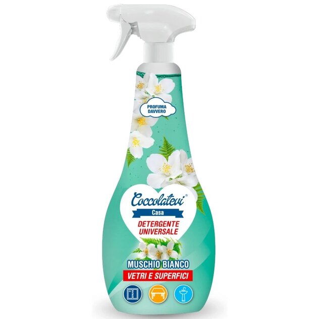 Coccolatevi Prostriedok na okná Muschio Bianco 750 ml Z