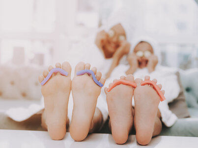 Domáca staroslivosť o hebké päty