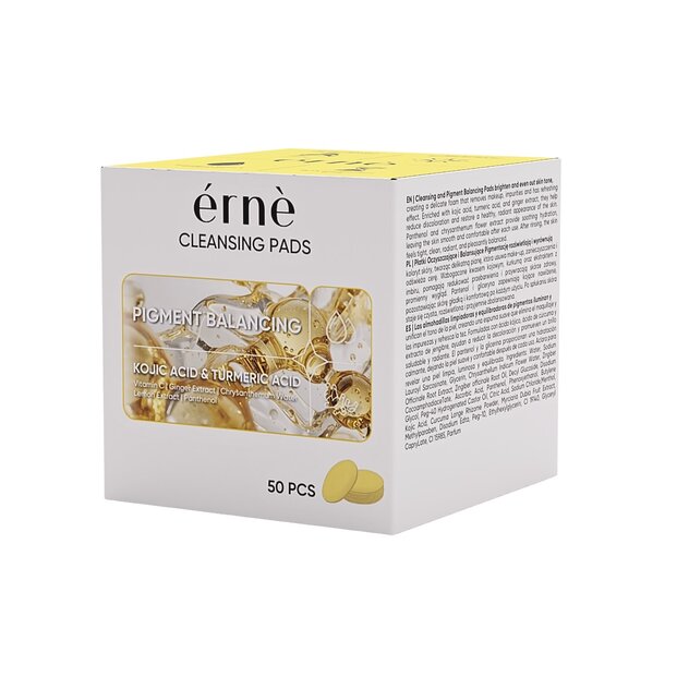 ERNE Čistiace tampóny na tvár a pigmentové škvrny 50ks/bal