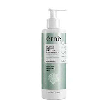 ERNE Čistiaci gél na tvár RICE harmony s probiotikami 250 ml