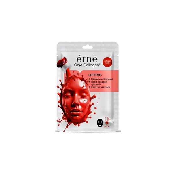 ERNE CRYO COLLAGEN Liftingová protivrásková pleťová maska 1ks/bal ERNE CRYO COLLAGEN Liftingová protivrásková pleťová maska 1ks/bal