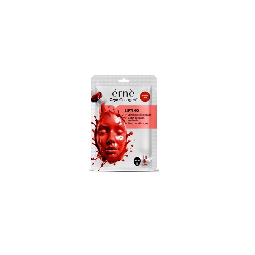ERNE CRYO COLLAGEN Liftingová protivrásková pleťová maska 1ks/bal