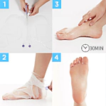 ERNE Exfoliačné PONOŽKY na odstránenie zhrubnutej kože na chodidlách 1 pár/bal ERNE Exfoliačné PONOŽKY na odstránenie zhrubnutej kože na chodidlách 1 pár/bal