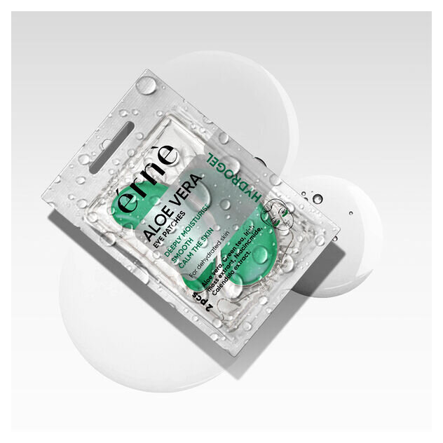 ERNE Hydrogélové VANKÚŠIKY pod oči ALOE VERA 1 pár/bal