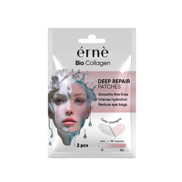 ERNE Hydrogélové VANKÚŠIKY pod oči BIO COLLAGEN Liftingové DEEP REPAIR 1 pár/bal