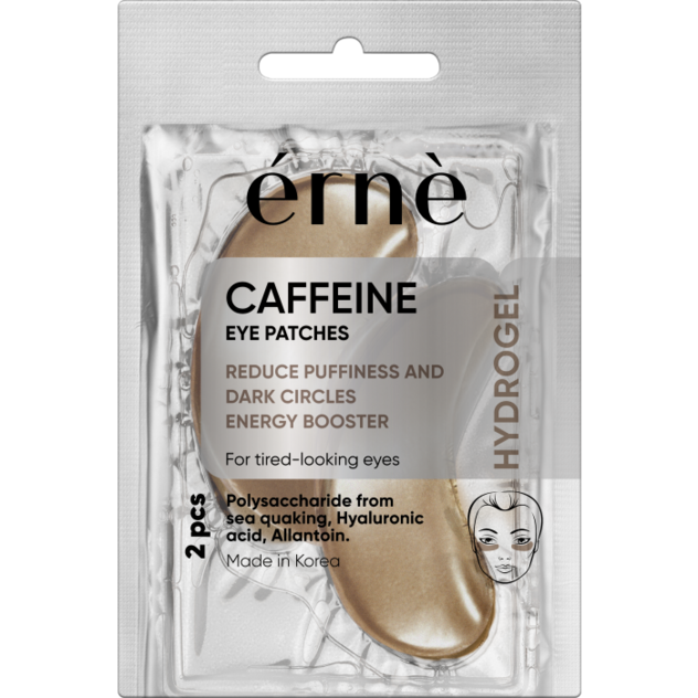 ERNE Hydrogélové VANKÚŠIKY pod oči CAFFEINE kofeínové 1 pár/bal