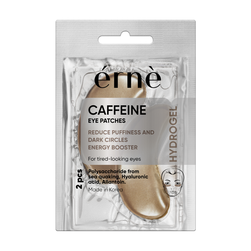 ERNE Hydrogélové VANKÚŠIKY pod oči CAFFEINE kofeínové 1 pár/bal