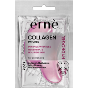 ERNE Hydrogélové VANKÚŠIKY pod oči COLLAGEN s kolagénom 1 pár/bal