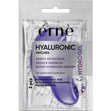 ERNE Hydrogélové VANKÚŠIKY pod oči HYALURONIC s kyselinou hyalurónovou 1 pár/bal ERNE Hydrogélové VANKÚŠIKY pod oči HYALURONIC s kyselinou hyalurónovou 1 pár/bal
