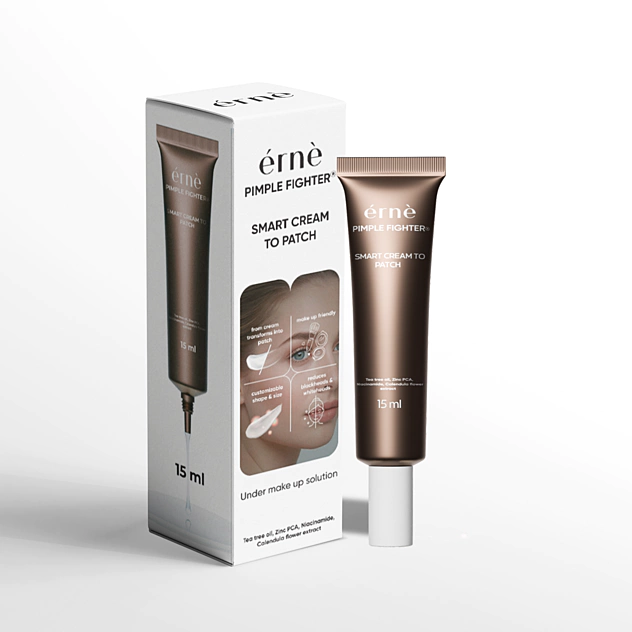 ERNE Náplasť na vyrážky a akné krémová SMART CREAM TO PATCH 15 ml ERNE Náplasť na vyrážky a akné krémová SMART CREAM TO PATCH 15 ml
