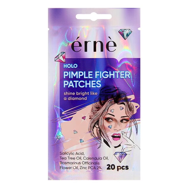 ERNE Náplasti na vyrážky a akné DIAMANTY shine bright like a diamond 20 ks