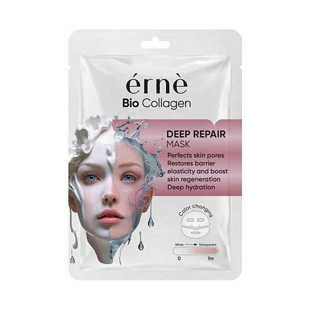 ERNE Pleťová maska BIO COLLAGEN Liftingová DEEP REPAIR 1 ks