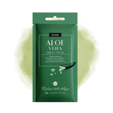 ERNE Pleťová maska textilná ALOE VERA regeneračná a upokojujúca 1 ks / 22 ml