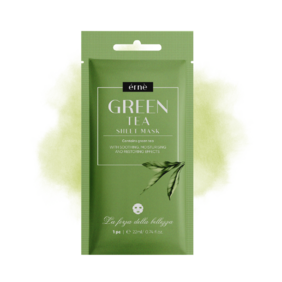 ERNE Pleťová maska textilná GREEN TEA upokojujúca 1 ks / 22 ml