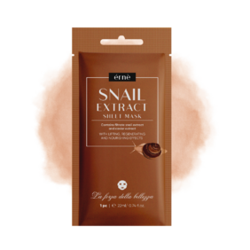 ERNE Pleťová maska textilná SNAIL EXTRACT liftingová a vyživujúca 1 ks / 22 ml