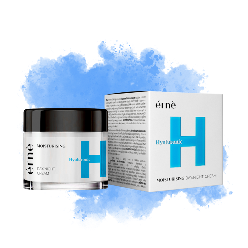 ERNE Pleťový krém zvlhčujúci HYALURON ACID denný/nočný 2v1 50 ml