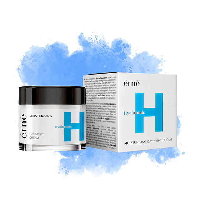 ERNE Pleťový krém zvlhčujúci HYALURON ACID denný/nočný 2v1 50 ml