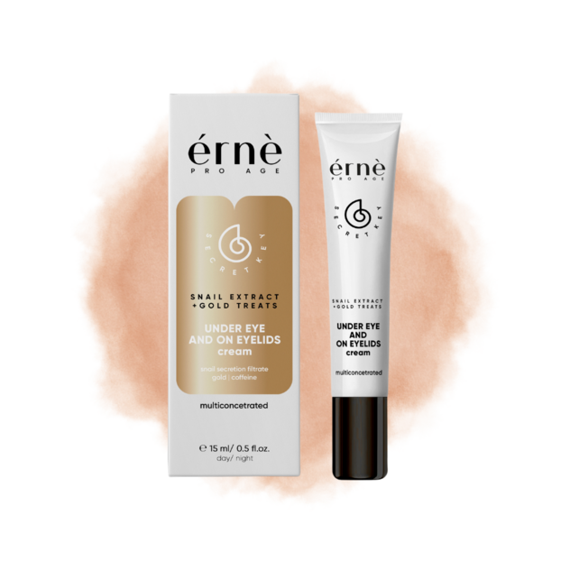 ERNE SNAIL EXTRACT+ GOLD Krém na oči a očné viečka 15ml