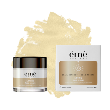 ERNE SNAIL EXTRACT+ GOLD Liftingový pleťový krém denný/nočný 2v1 50 ml