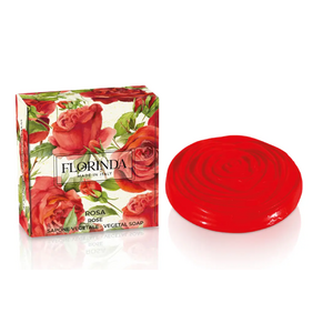 Mydlo Florinda Okrúhla ruža Rosa 90 g