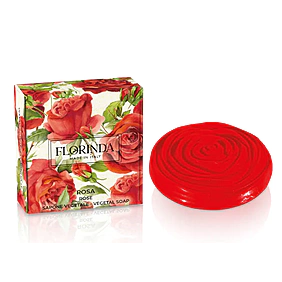 Mydlo Florinda Okrúhla ruža Rosa 90 g