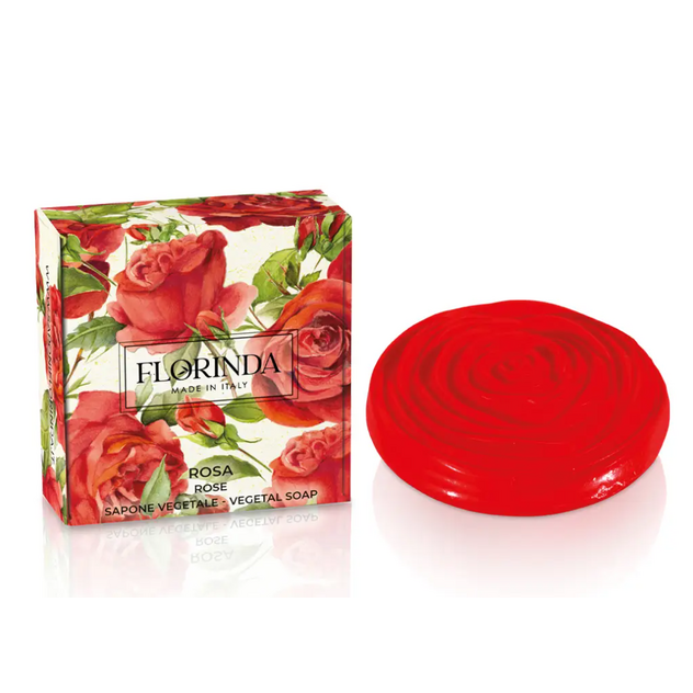 Mydlo Florinda Okrúhla ruža Rosa 90 g