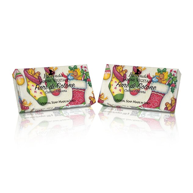Mydlo Florinda Vianoce Fiori di Cotone 100 g
