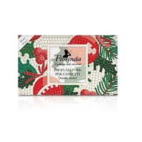 Mydlová kazeta Florinda Mosaico - Magic Winter 200 g + 3 x vôňa Čarovné Vianoce vrecúško