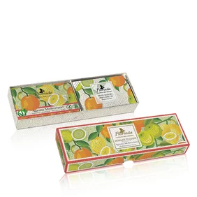Mydlová kazeta Florinda Mosaico - Mydlo Agrumi 200 g + 3 x vôňa Agrumi vrecúško Mydlová kazeta Florinda Mosaico - Mydlo Agrumi 200 g + 3 x vôňa Agrumi vrecúško
